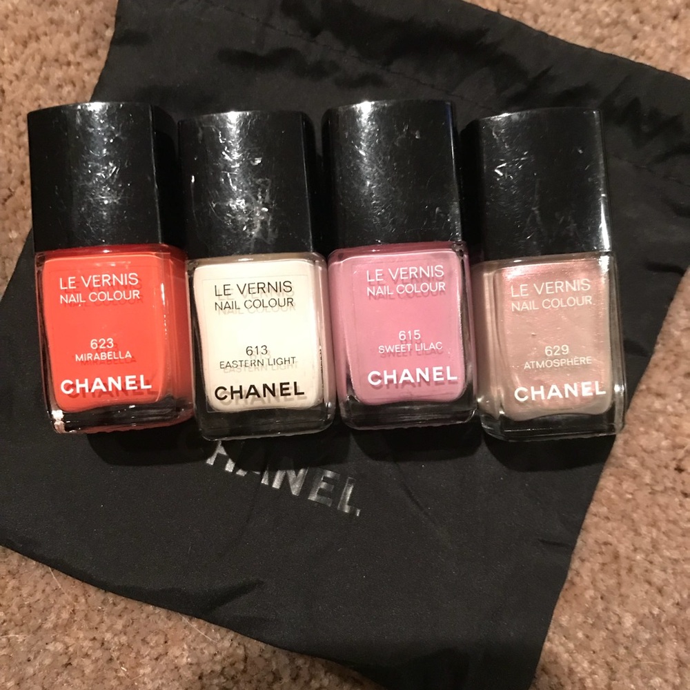 Chanel nail polishes